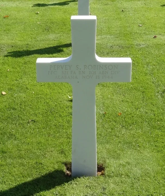 PFC Pervey S. Robinson Memorial