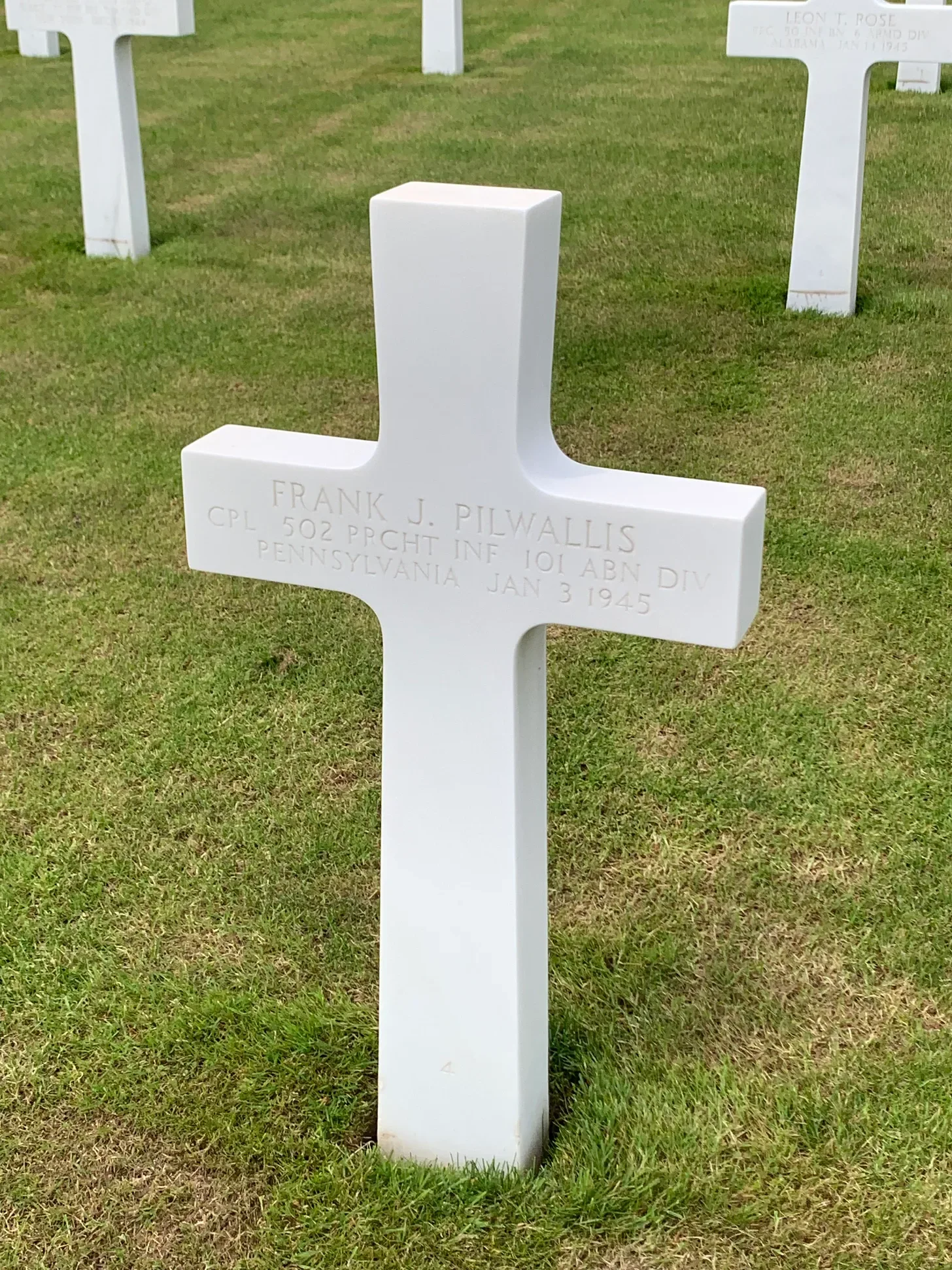 CPL Frank J. Pilwallis Memorial