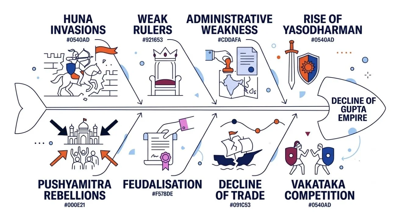 Fall of the Gupta Empire