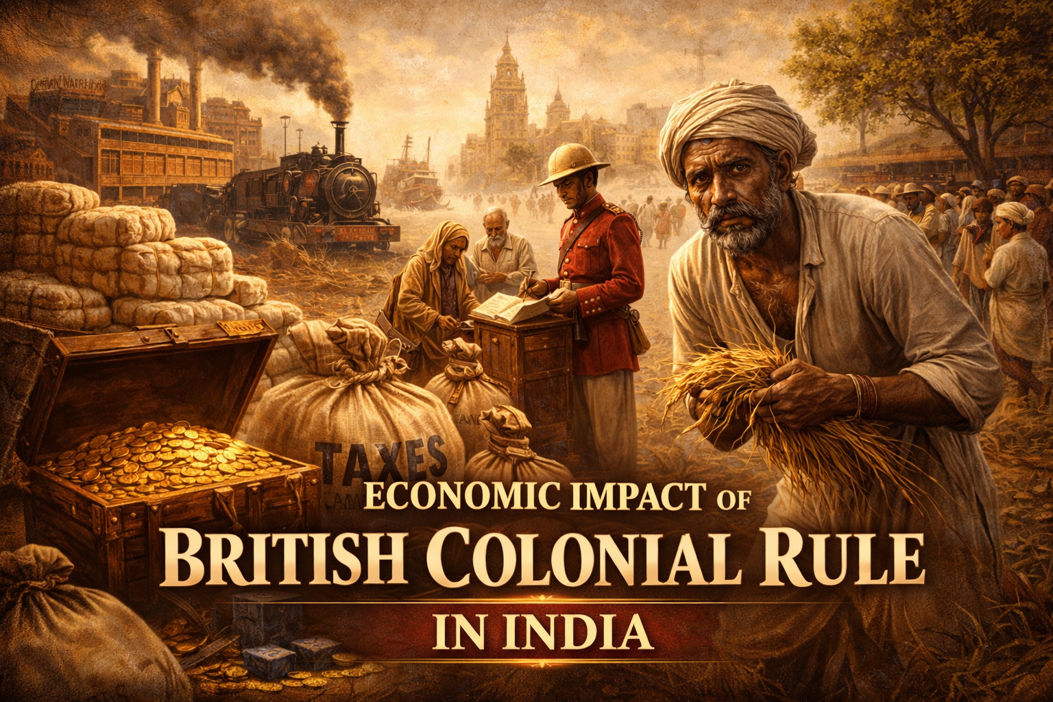 Economic Impact of British Colonial Rule in India: Part 1 
