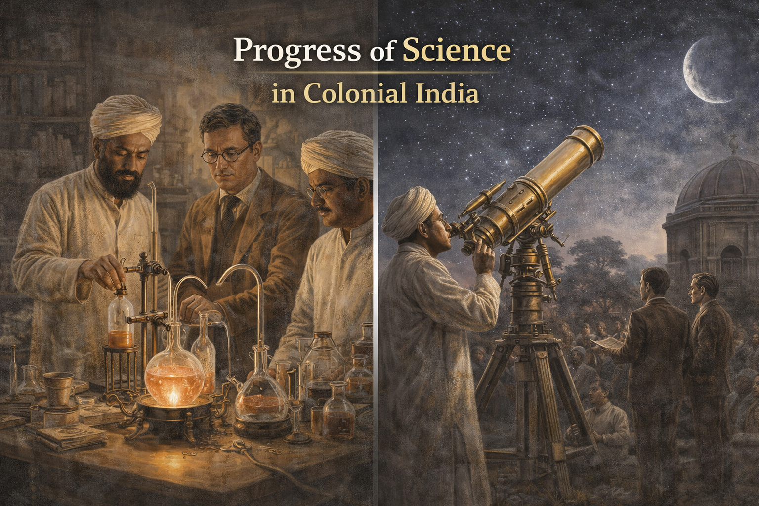 Progress of Science in Colonial India