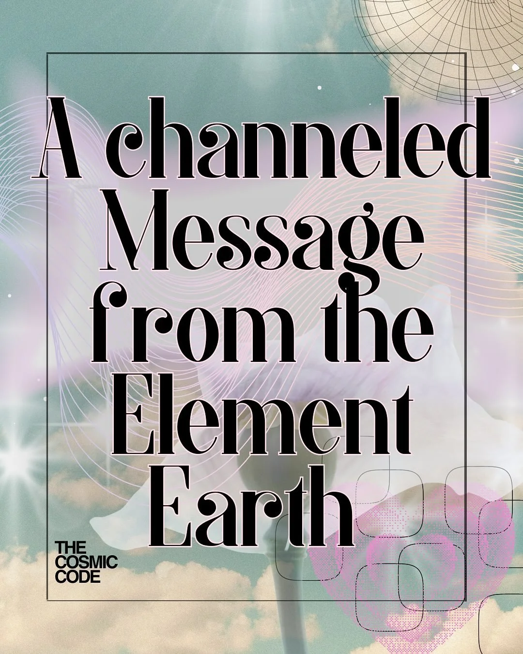 🌱 A channeled message from the Element Earth

Some weeks ago I was contemplating about how beautiful it would be, to share the transition into the new year in community. 

🫧 To release and integrate this intense year of the snake and make space for