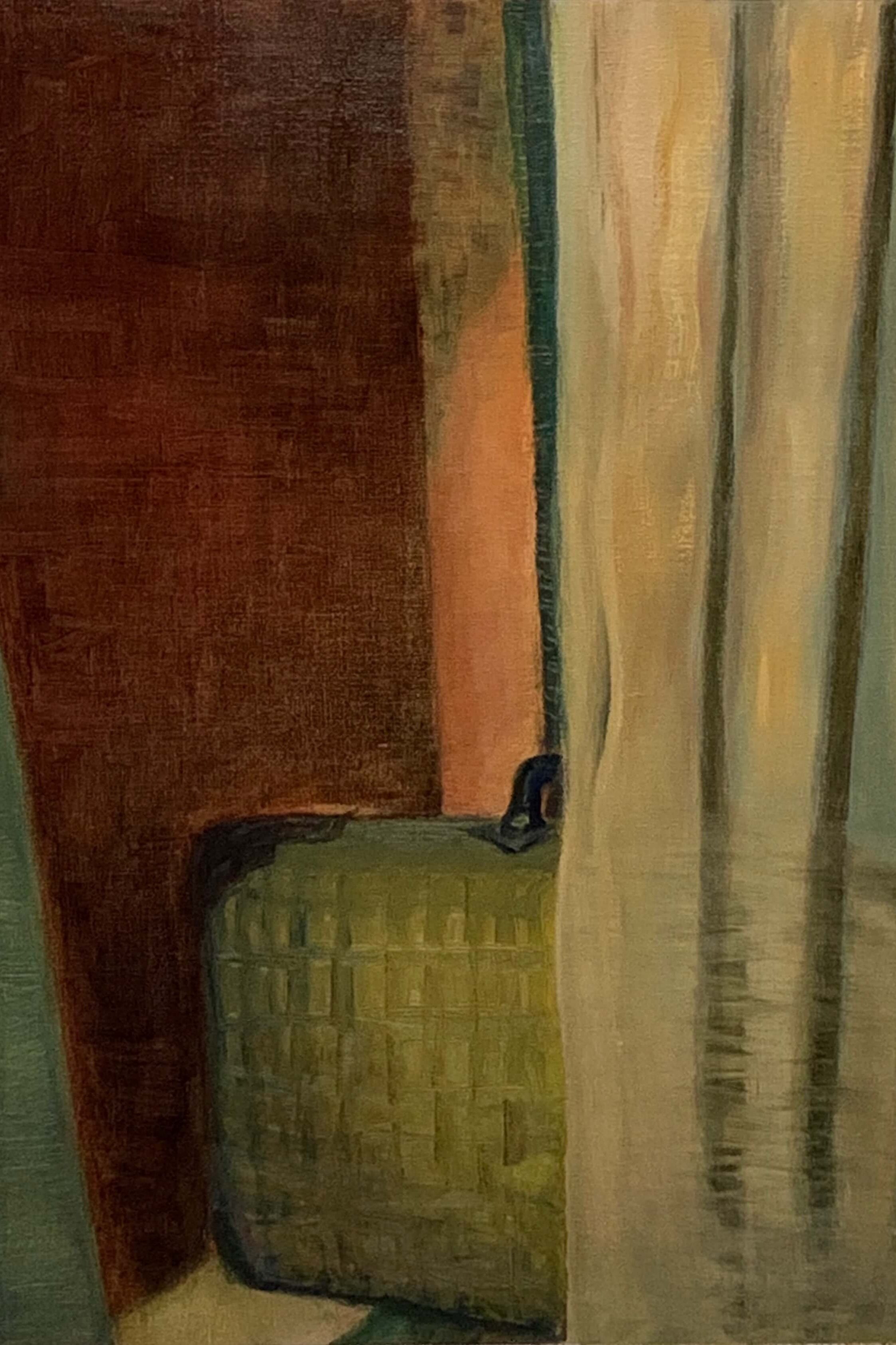 WINDOW, 2020 SÉRIE PENUMBRA ÓLEO SOBRE LINHO 59.4 X 42 CM