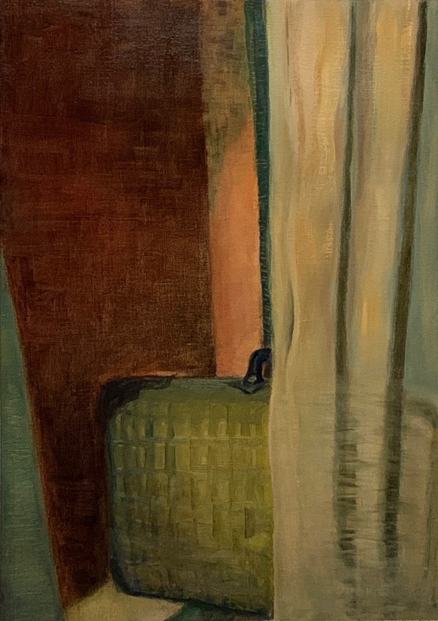 Window, 2020 Série Penumbra, Óleo sobre linho 59.4 x 42 cm
