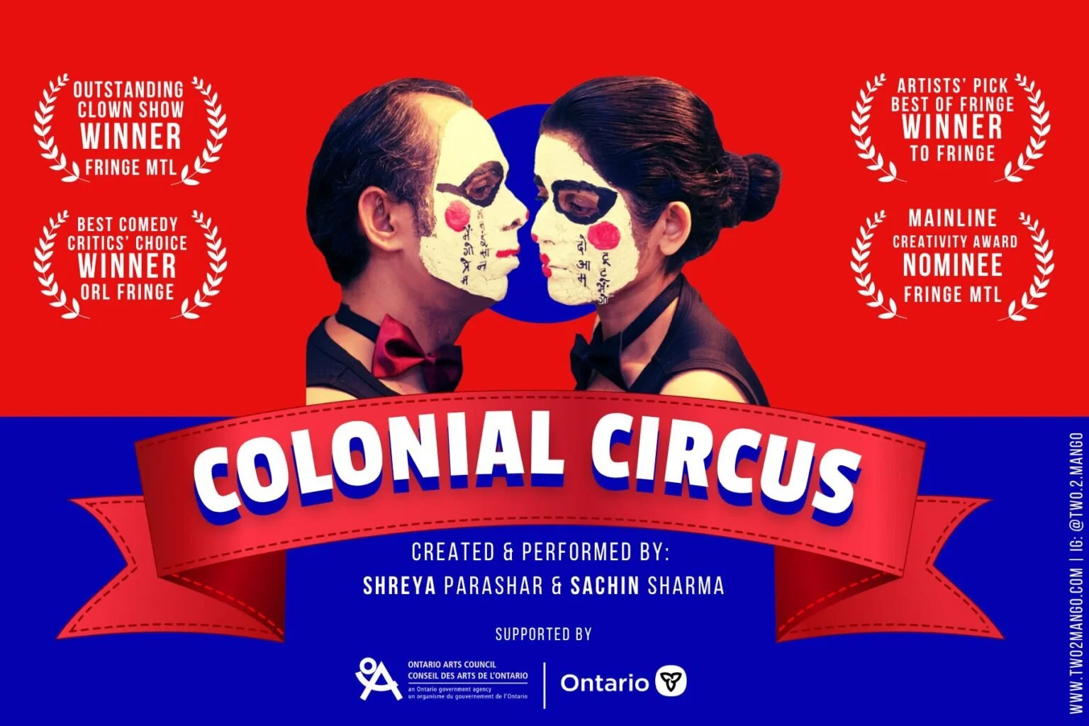 Colonial Circus: Presented by TWO2MANGO