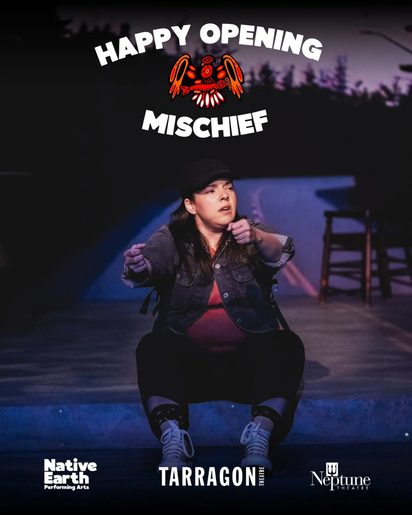Happy Opening to MISCHIEF!

Thank you so much to everyone who joined us for previews. We can not wait to officially open TONIGHT ⭐️ 
Mischief runs until February 8, 2026. Get your tickets now! 🎟️
.
.
.
.
Mischief
Written by Lisa Nasson
Directed by M