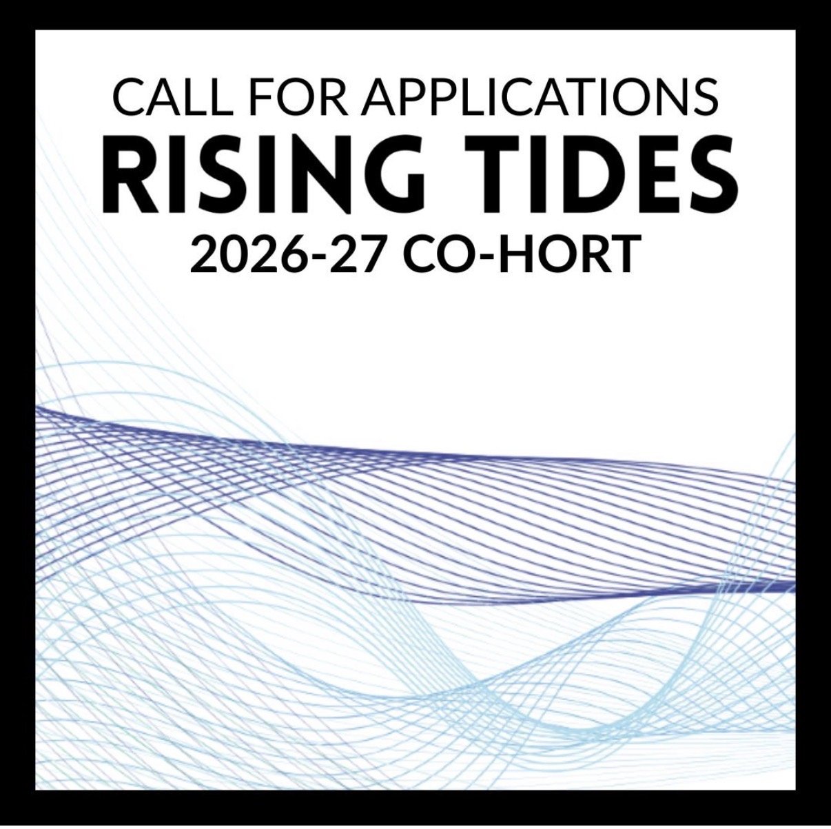 Apply Now: RISING TIDES PROGRAM