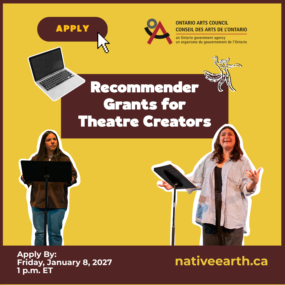 Recommender Grants for Theatre Creators 26/27