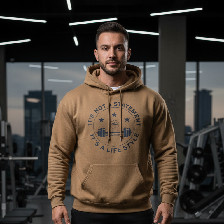 Unisex Get Strong Logo Sweatshirt w/Hood