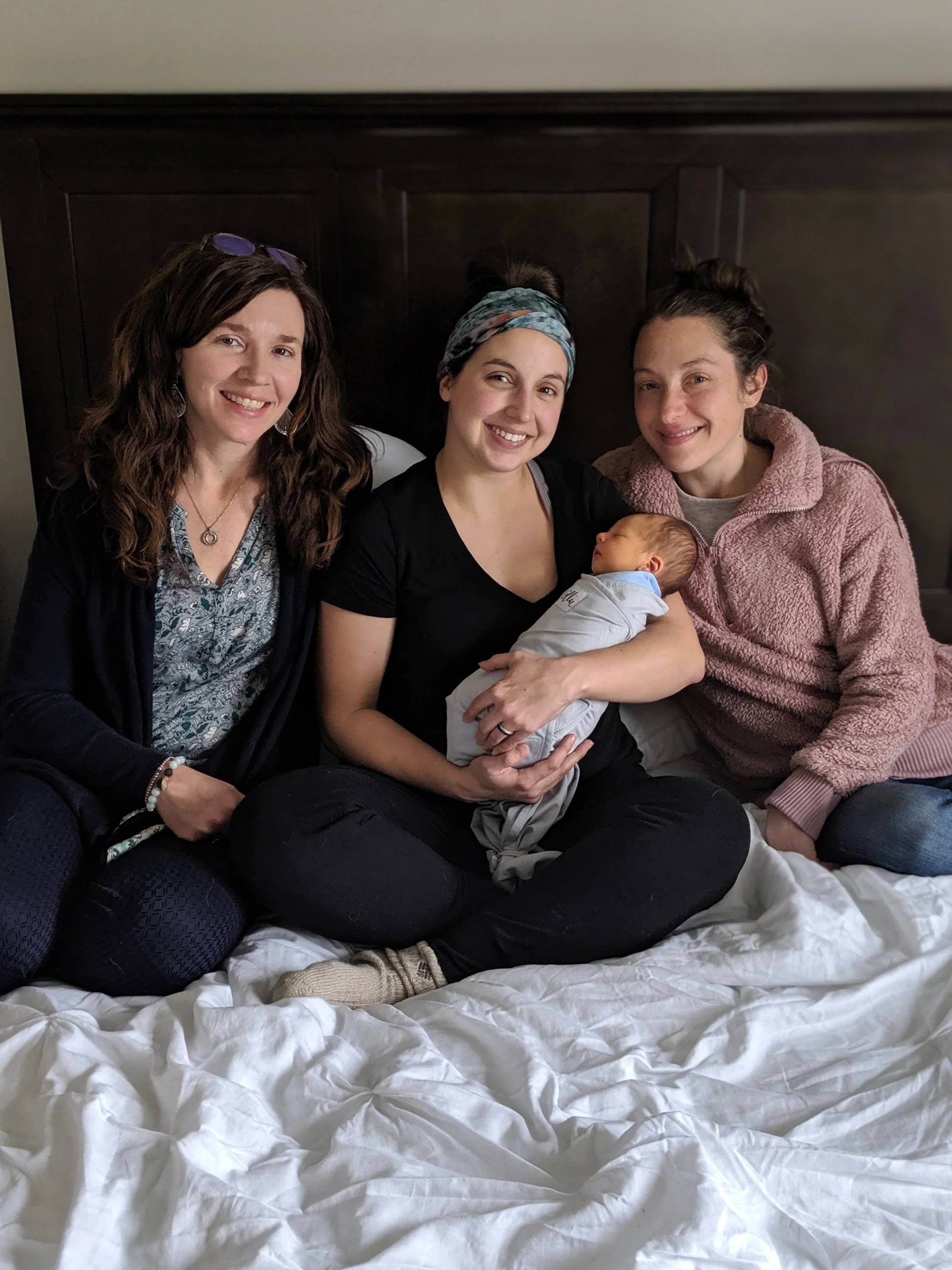 Allison and Chelsey with High Country Doulas