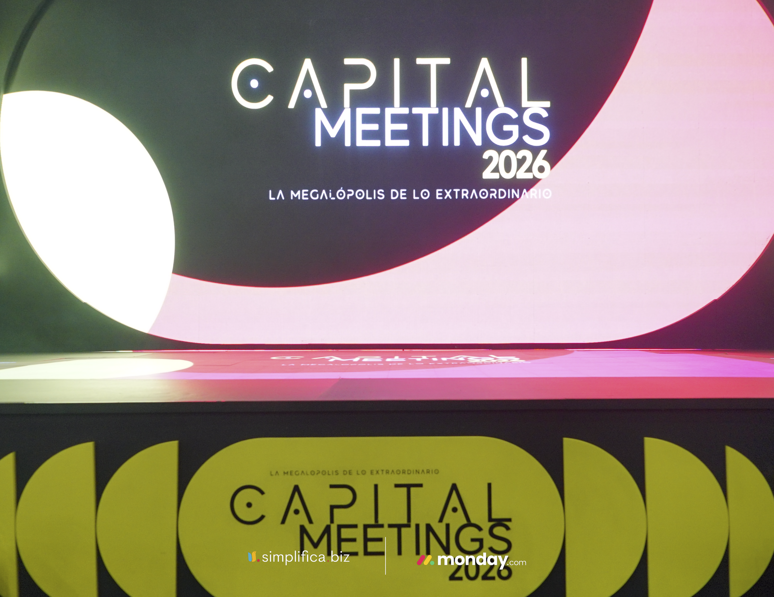 Logo de Capital Meetings 2026: La Megalopolis de lo Extraordinario