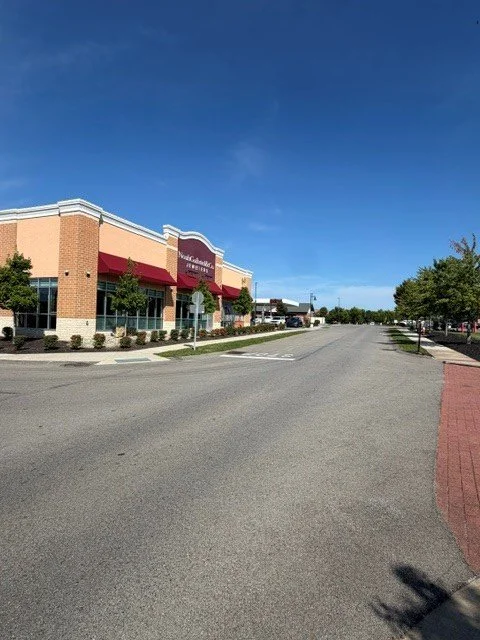 Left side view from road