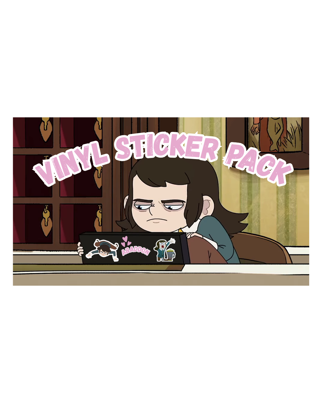 Haunted Hotel: Abaddon: Sticker Pack of 6