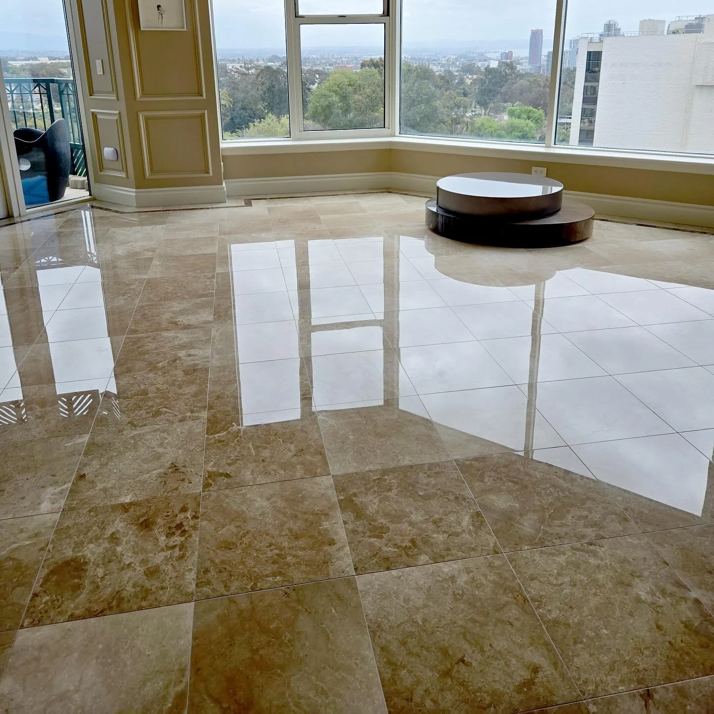 Bringing natural stone back to life, loving what we do with an amazing view, and we miss the Chargers too!

#NaturalStone #StoneRestoration #StoneCare #MarbleRestoration #StonePolishing
#BeforeAndAfter #HomeImprovement #TransformationTuesday #Satisfy