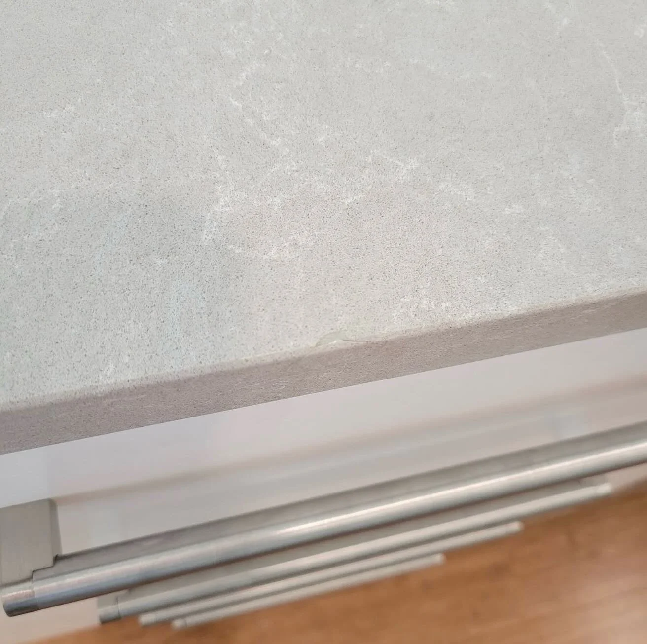 ✨ Dekton Countertop Repair Magic! ✨🔧

Dekton countertops can be challenging to repair, but not for our skilled professionals! We recently fixed a chip on the edge of this Dekton countertop, making it look as good as new. 🛠️💎

Need a stone surface 