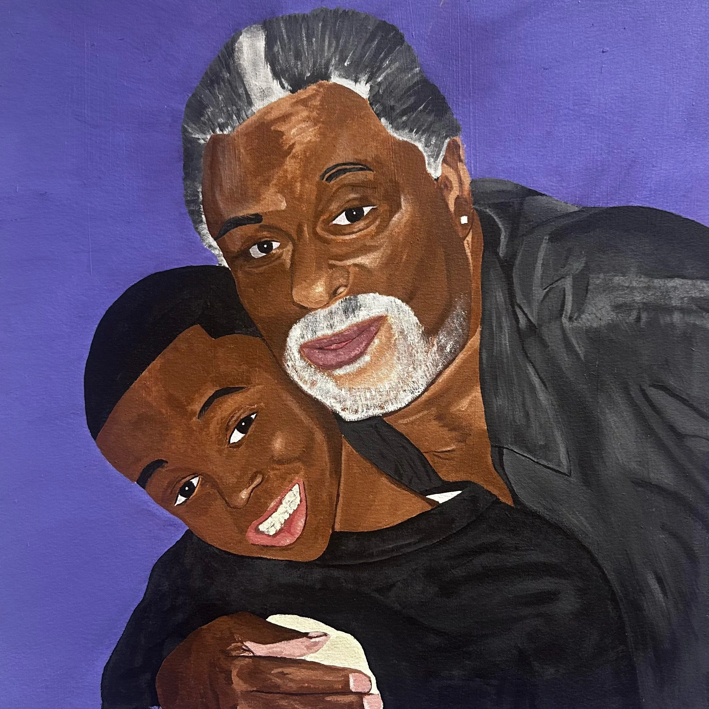 "OG n Me" acrylic (2024)