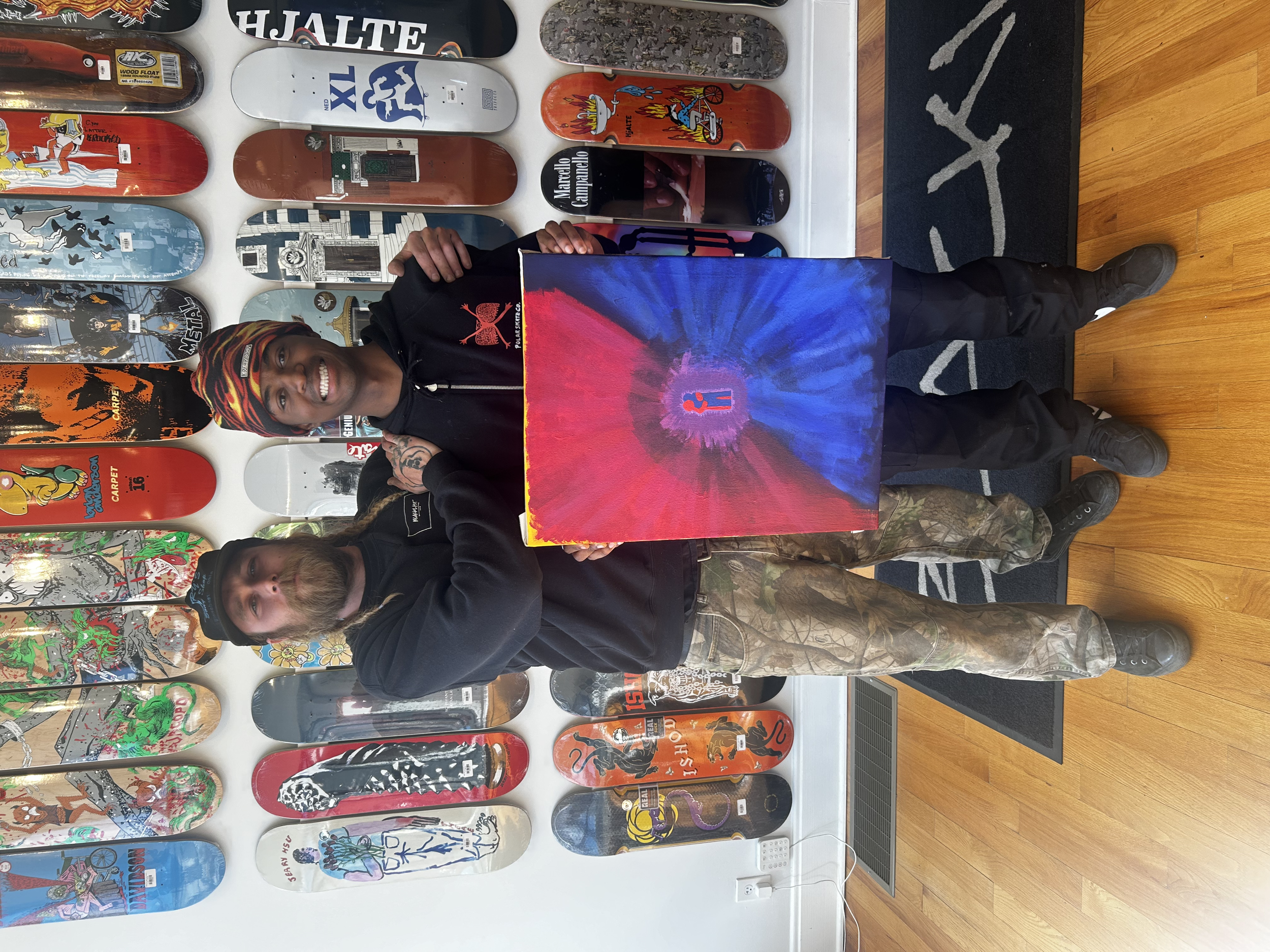 My first painting sold to my homie Brandt