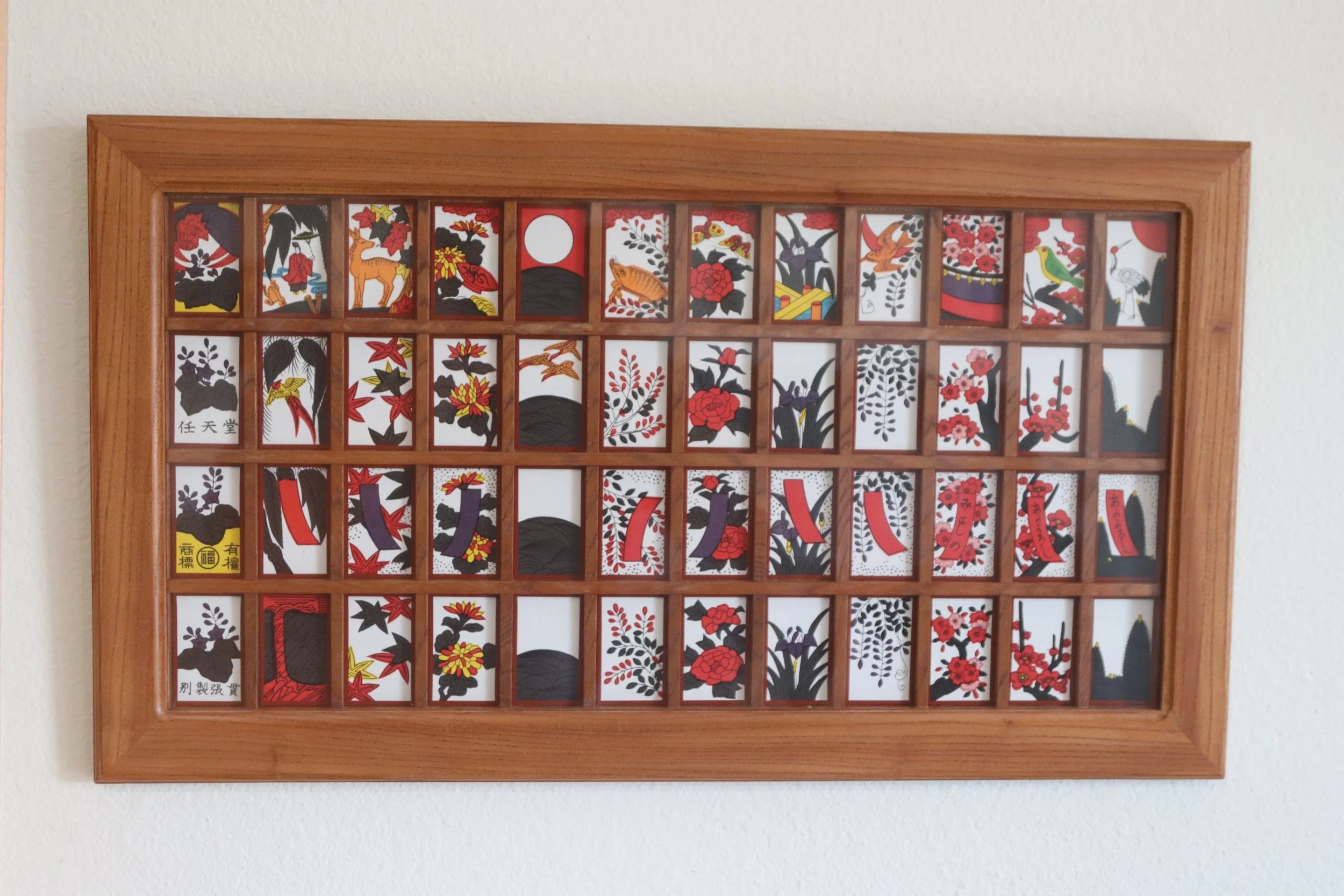Hana-fuda Wall Mount Picture Frame
