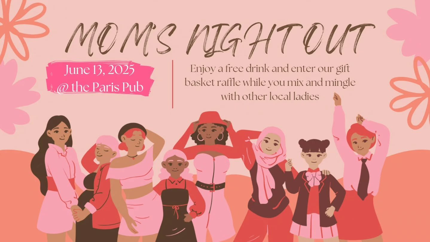Join us for a fun Mom' Night Out this Friday at 7pm! 
No kids, no responsibilities, just good vibes! ✨️

Comment &quot;I'M IN&quot; or send me a DM to be added to the guest list!
At the door, you will receive a ticket for a complimentary signature be