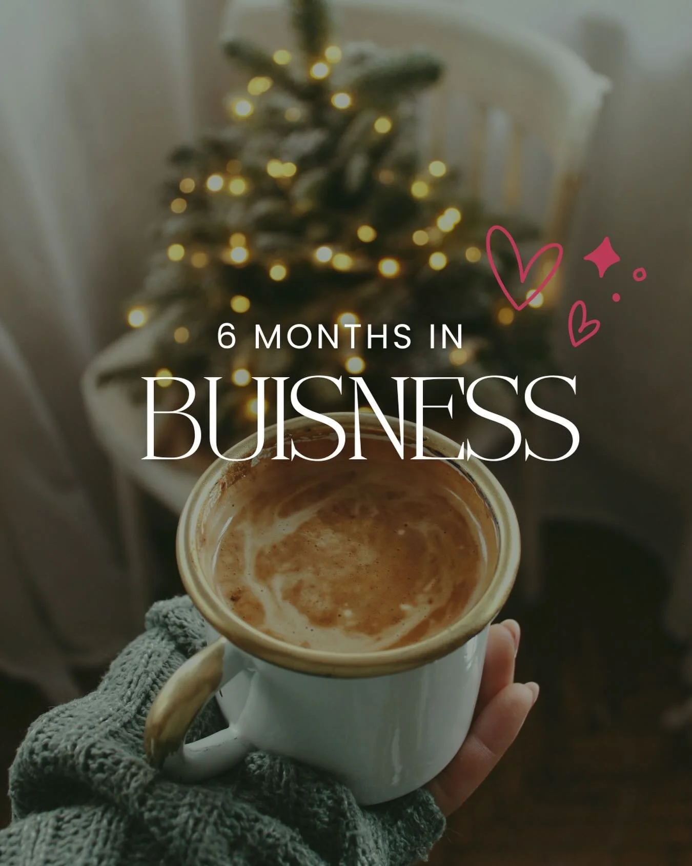 Six months in business, and I&rsquo;m feeling deeply grateful.

Grateful for the friends who checked in, encouraged me, and believed in this vision even on the days I doubted myself.

Grateful for my family; for the love, patience, and grounding that