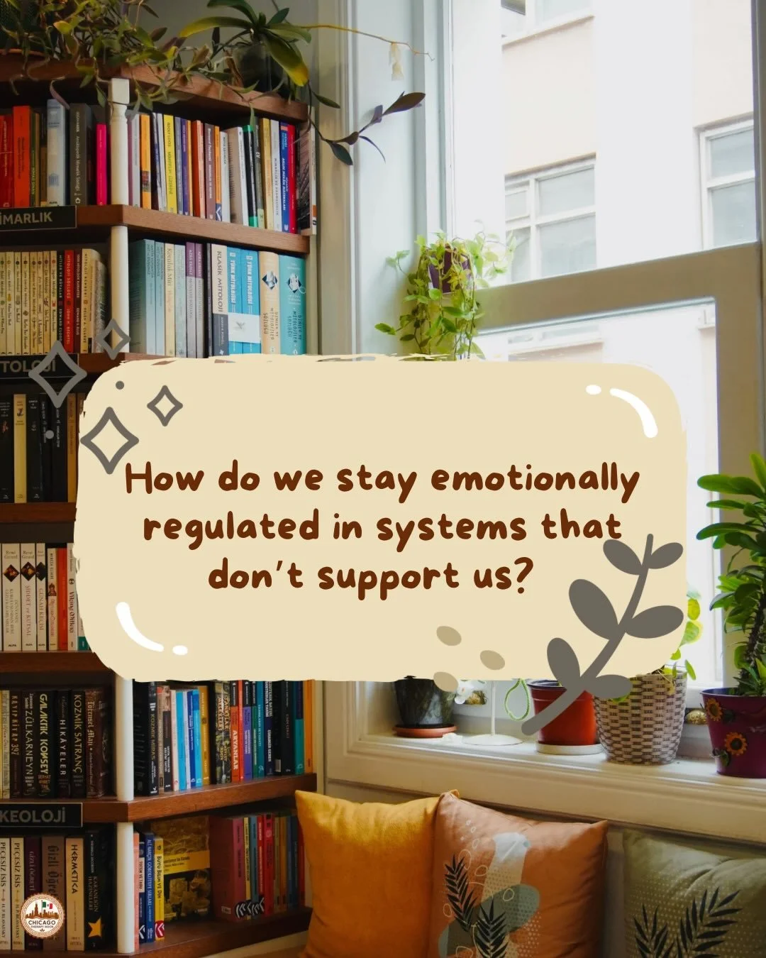 Saying emotionally regulated in unsupportive systems isn&rsquo;t about trying harder, it&rsquo;s about recognizing that the system itself is dysregulated. 

You are not broken. 
Your nervous system is doing its job. 

Regulation happens through compa