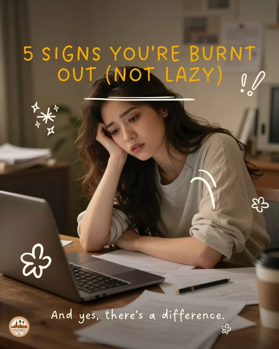 Let&rsquo;s normalize this:

Burnout doesn&rsquo;t always look dramatic.
It often looks like high-functioning exhaustion.

For many BIPOC and Latinx folks, burnout is layered:
&bull; first-generation pressure
&bull; code-switching at work
&bull; fami