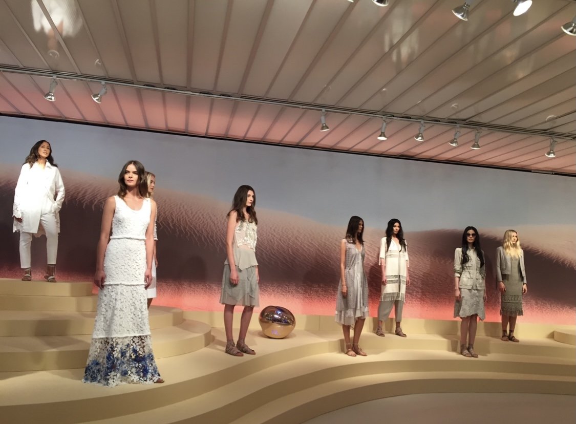 Tahari Fashion Show Fashion Presentation, Set Design and Execution Hope Misterek Assaf Ziv
