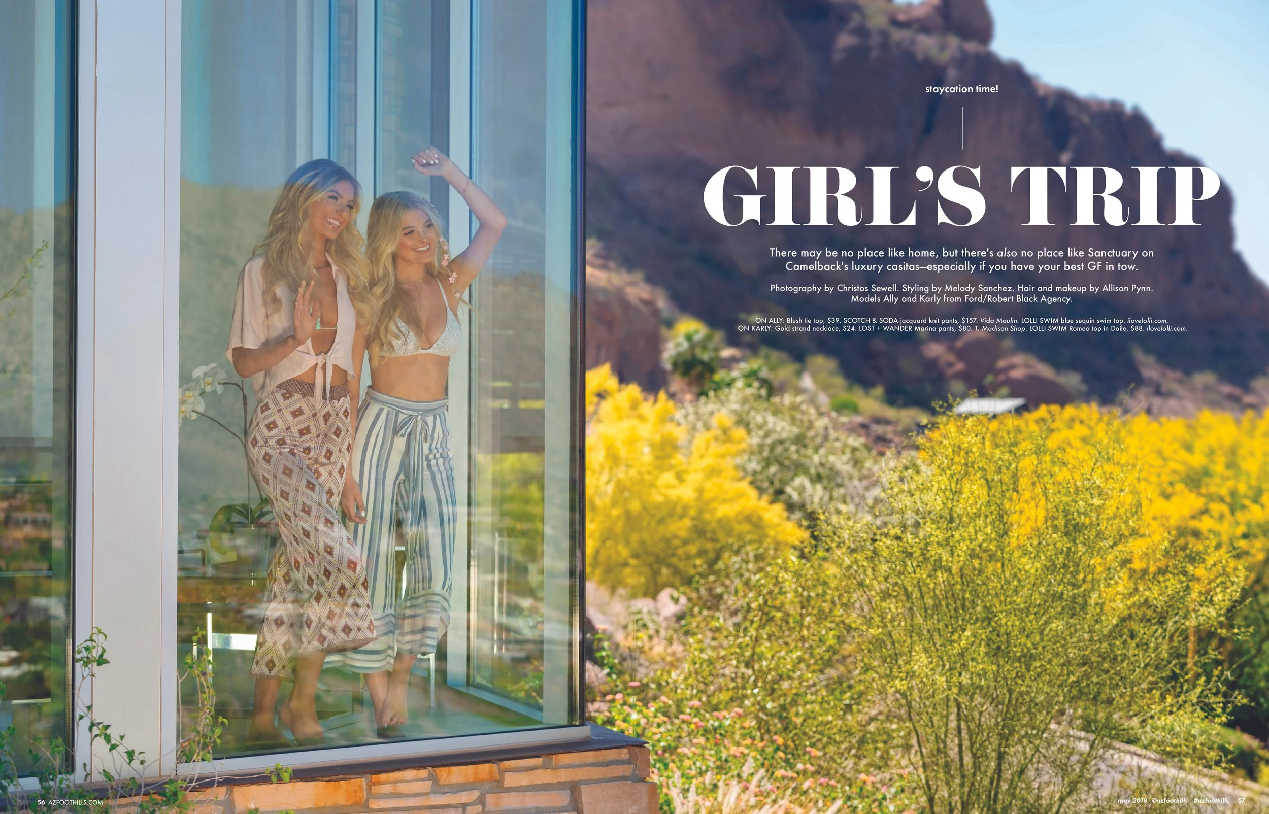 Arizona Model Training and Educational Workshops for Runway and Posing Techniques, Model Coaching, Magazine