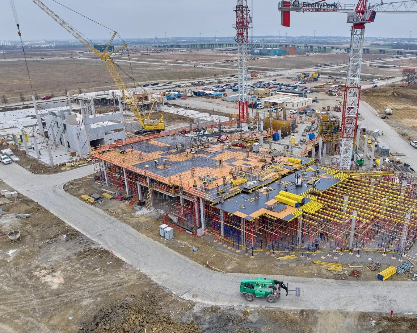A closer look at the progress of Aurora&mdash;our future high-rise at Firefly Park.

Defined by its distinctive architectural shape, Aurora is quickly taking form as foundation and structural work continues to advance on site. Recent drone footage ca