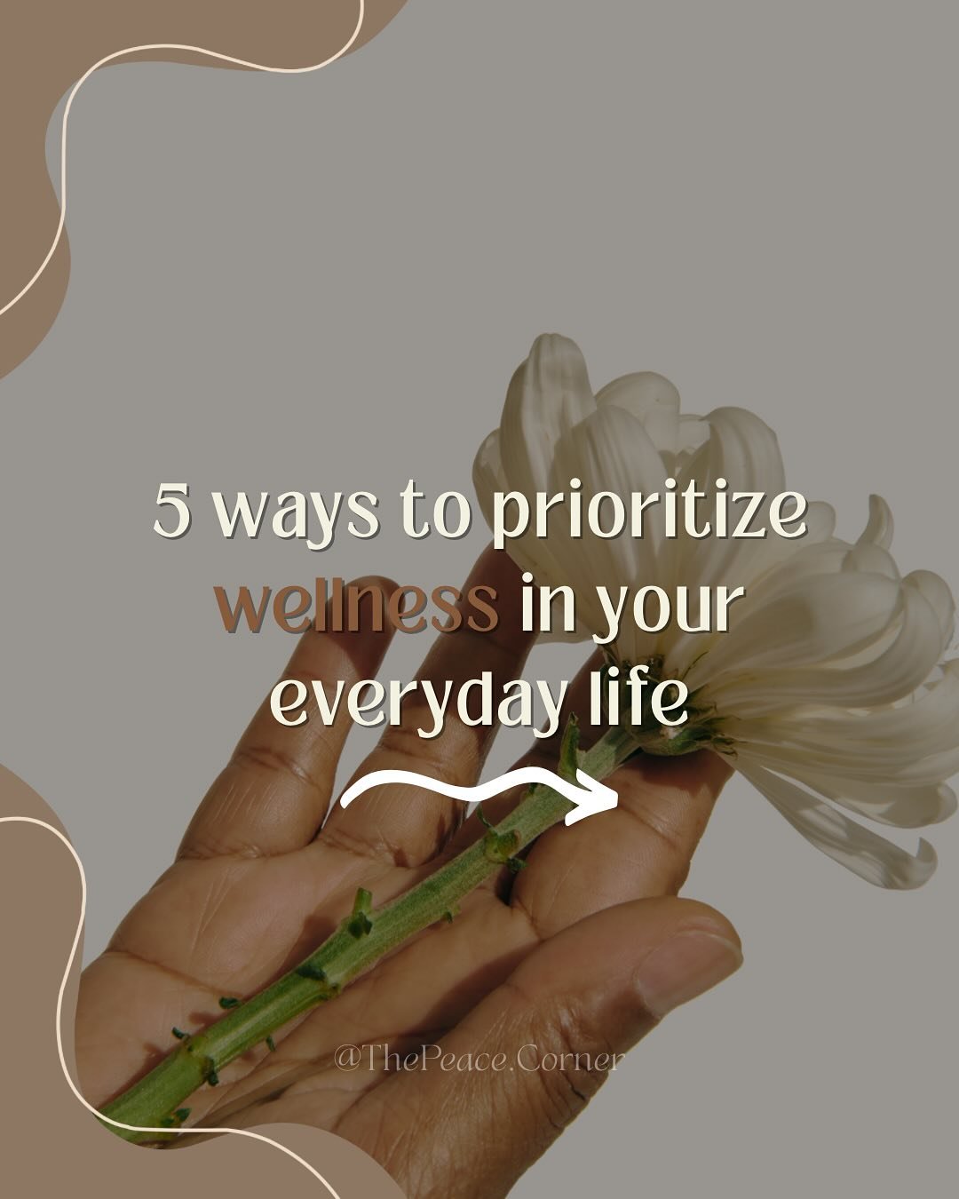 5 ways to help you Be Well this season🌱
your wellness doesn’t have to be complicated, it’s meant to serve you and your life🫶🏽
Try integrating some of these tips into your week as you see fit, and notice how your life starts to feel a