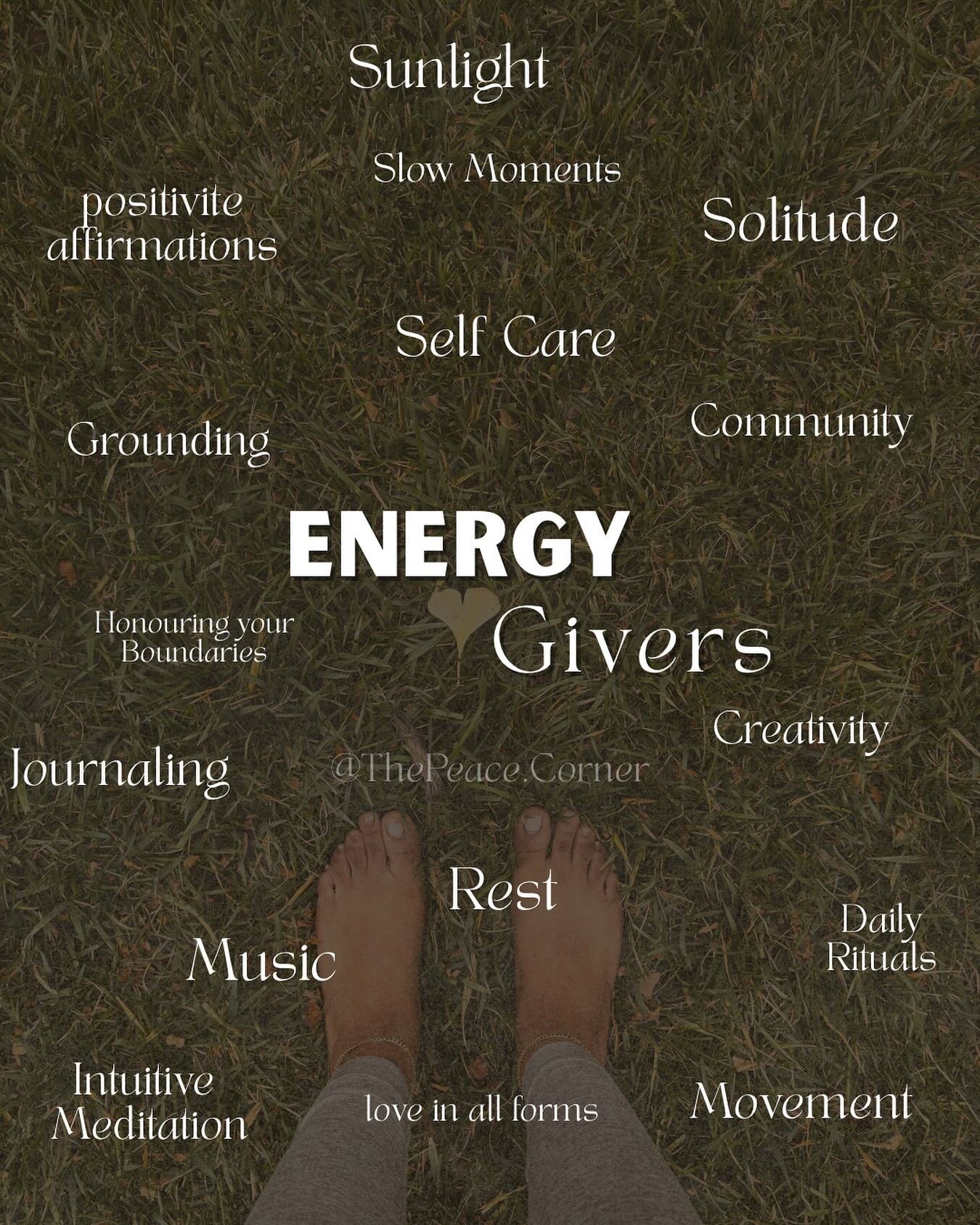 Your energy is precious, meant to be nurtured when depleted, and selective when given✨
Refill your cup with things that pour love back into you, refill your cup with things that give back to your soul, refill your cup because you deserve to receive