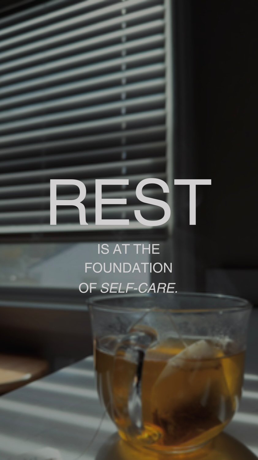 sometimes our life doesn’t afford us large amounts of time for rest, and that’s okay.
Find your rest in motion, find your rest within the small spaces, find your rest doing what you love, passively.
Ease your mind + take a break from