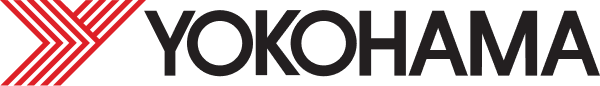 Yokohama logo with red arrow design
