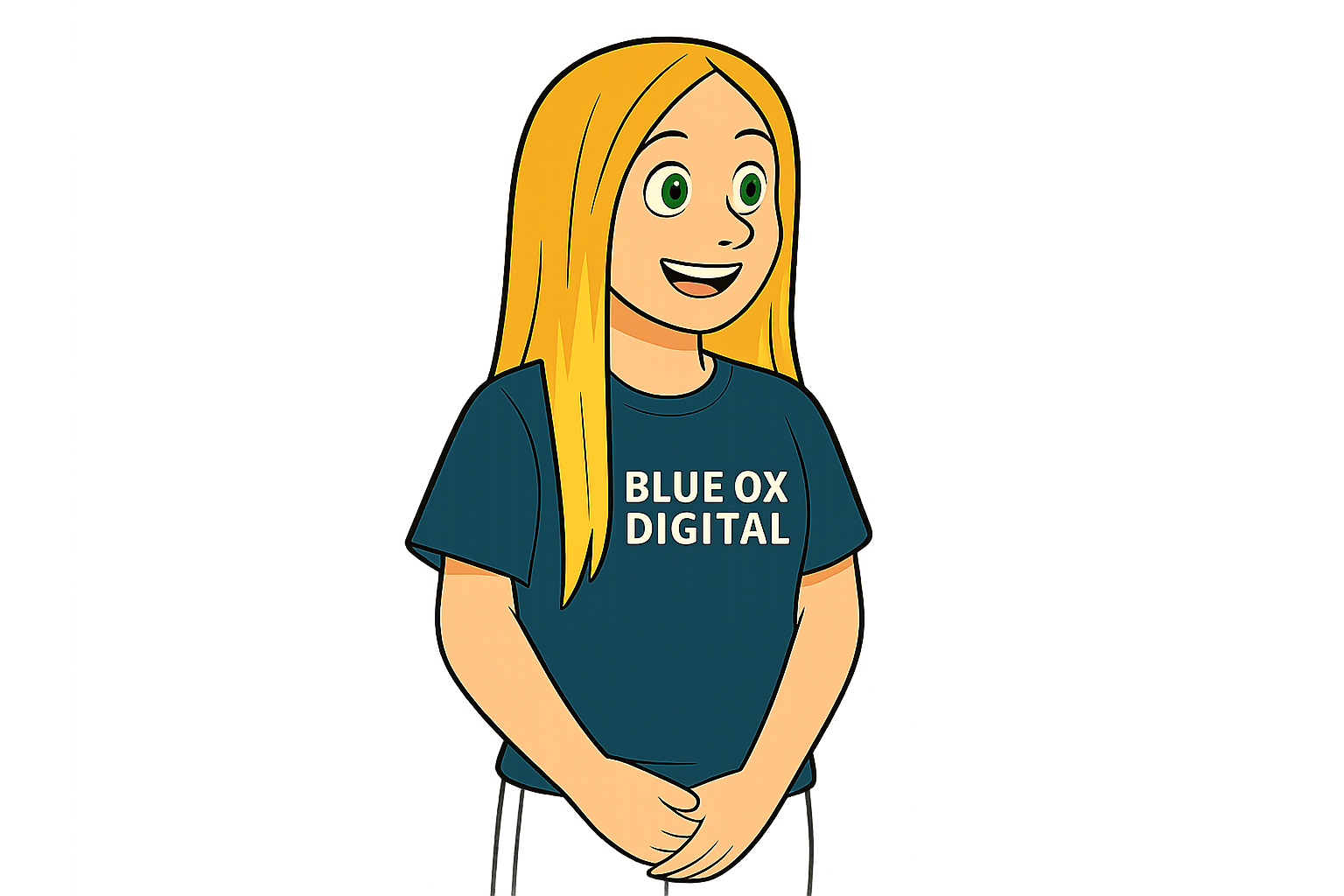 Rachel, PPC specialist at Blue Ox Digital, smiling in a portrait.