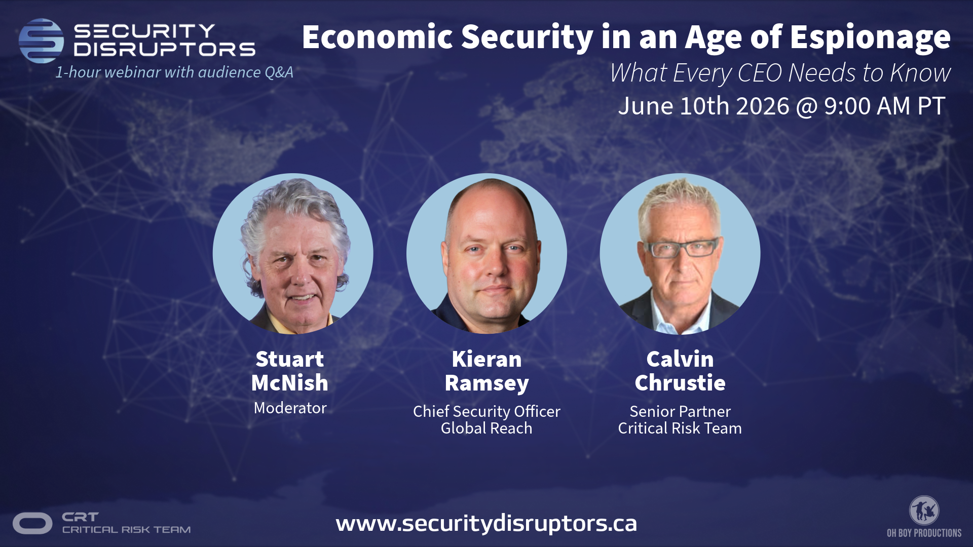 Panel #6 – Economic Security in an Age of Espionage: What Every CEO Needs to Know