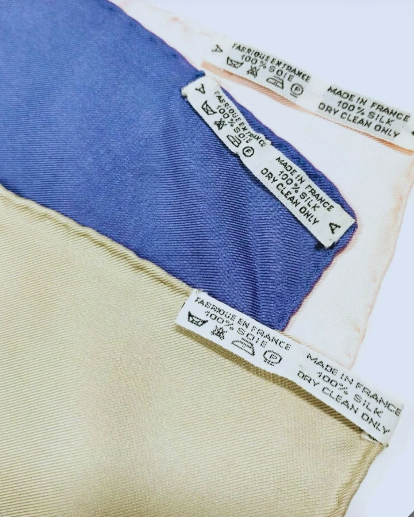 Proof is in the tag. 100% silk. Reimagined in LA.
Each scrunchie starts with heritage fabric &mdash; sourced, saved, and stitched into your new favorite hair accessory. #NouerSilk #QuietLuxury #VintageSilk