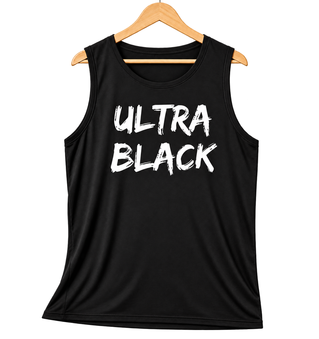 Ultra Black Unisex Singlet