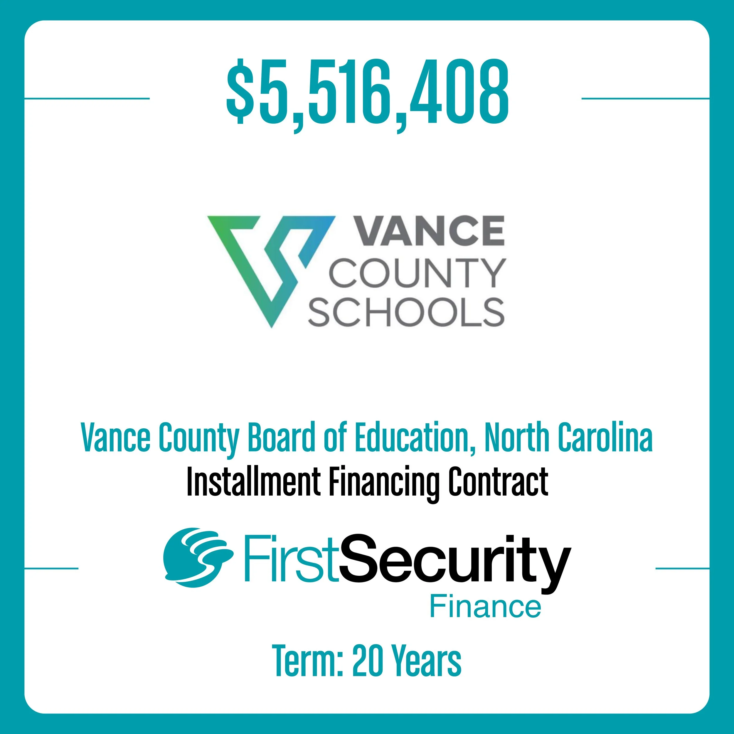 Vance County Board of Education, North Carolina