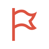 Red flag icon representing Building Baja’s mission to create lasting change through housing and hope.