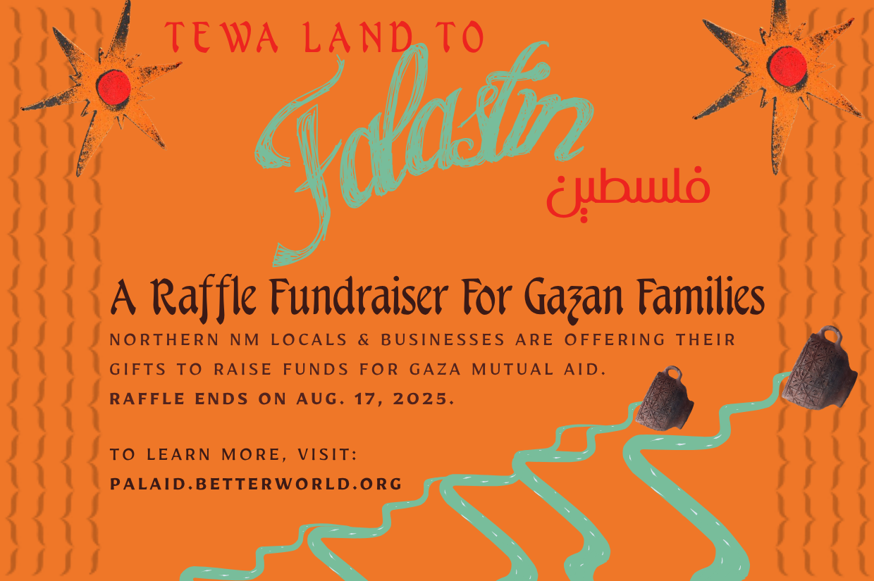 TEWA LAND TO FALASTIN FUNDRAISER RAFFLE