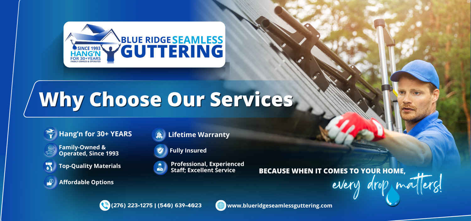 Blue Ridge Seamless Guttering | Secure Your Home Today