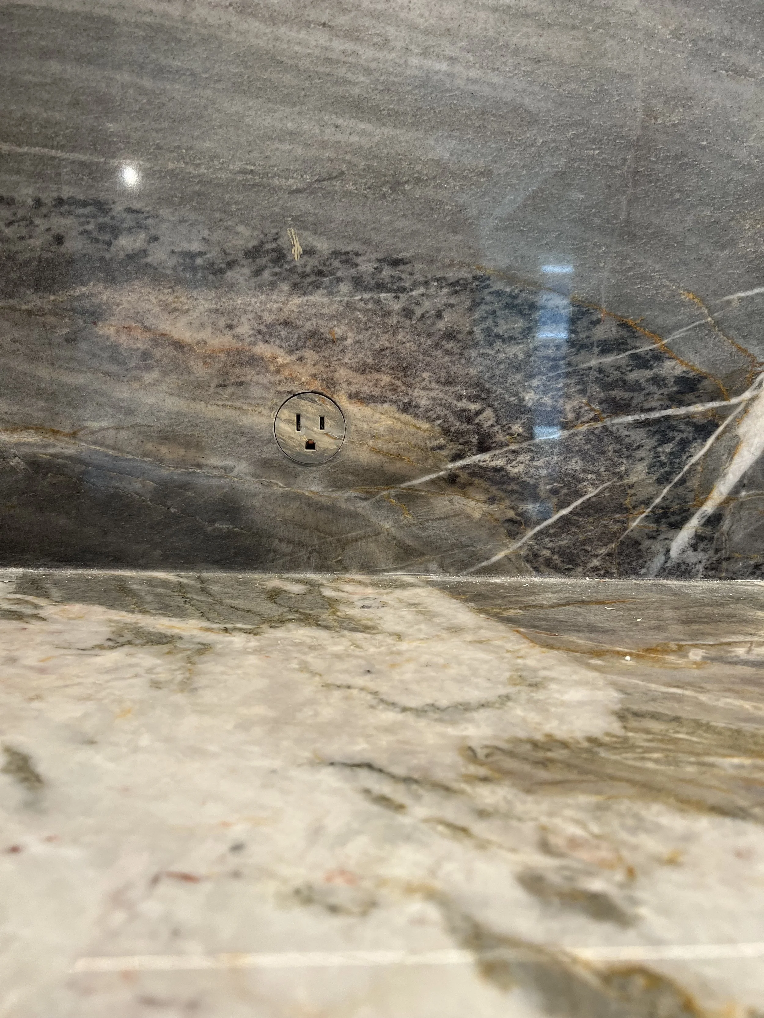 After | Faux Marble Touchups