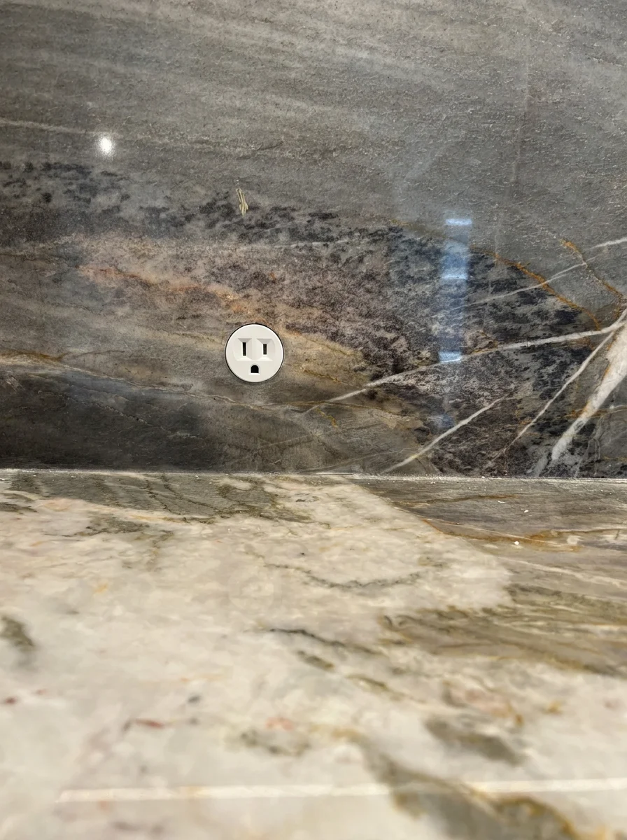 Before | Faux Marble Touchups