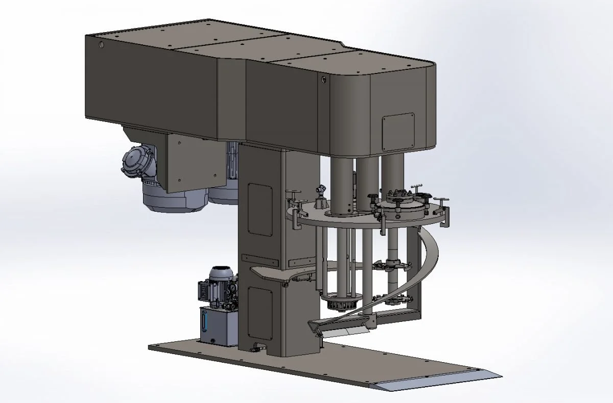HHL-III Triple Shaft Mixer/Disperser