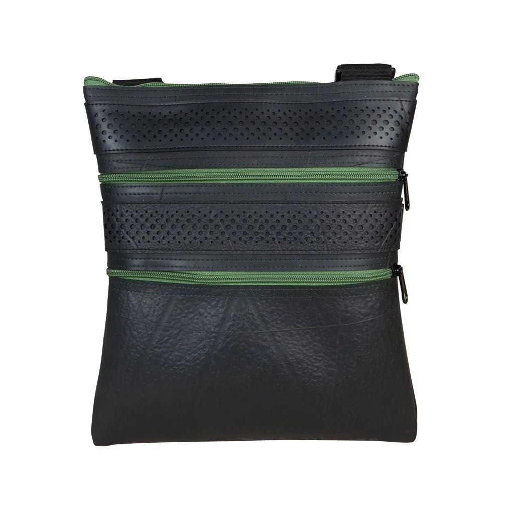 recycled-rubber-vegan-handbag-black-green-zipper-front.jpg