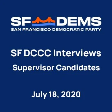 July 18th, 2020 - Supervisor Candidate Interviews