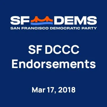 March 17, 2018 - Endorsements