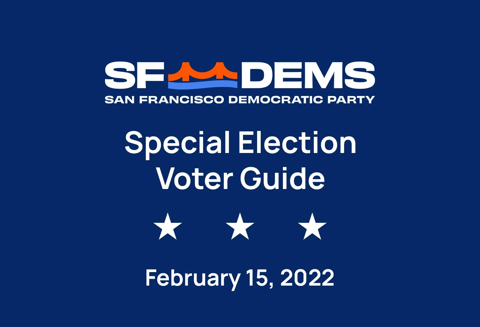 February 15, 2022 Special Election