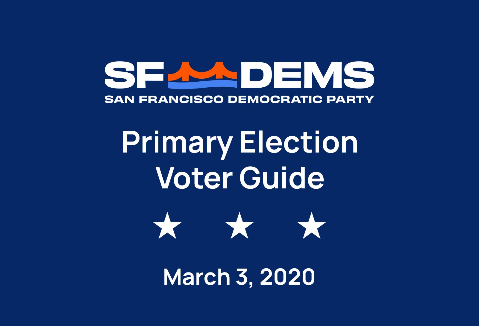 March 3, 2020 Primary Election