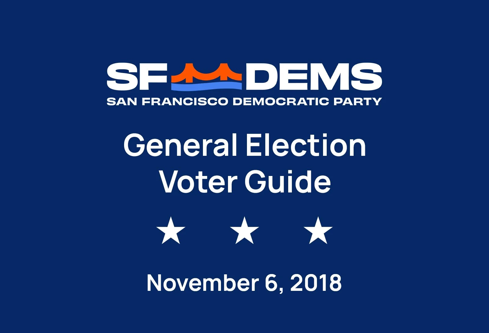 November 6, 2018 General Election